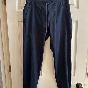 Lululemon ABC Performance Jogger Sweatpants Pants Mens Size Large Navy Running